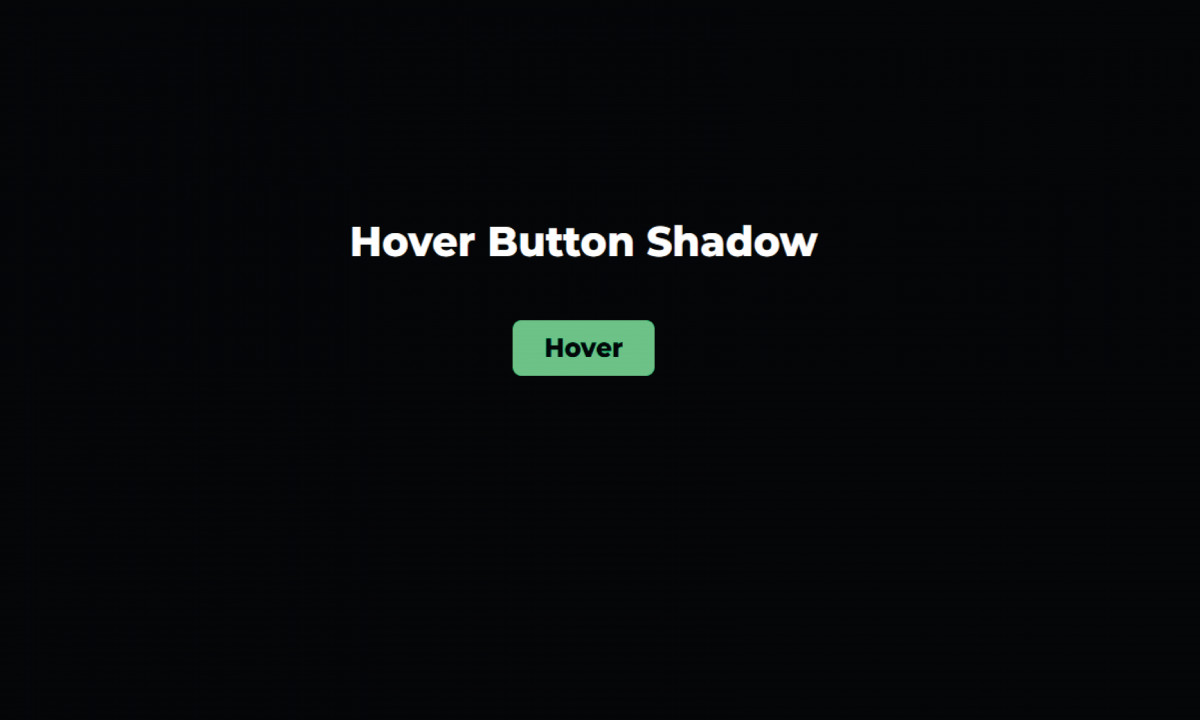 Button hover shadow effect
