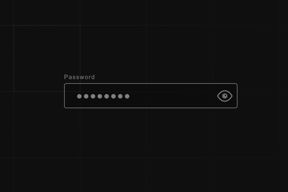 Password Reveal Input HTML